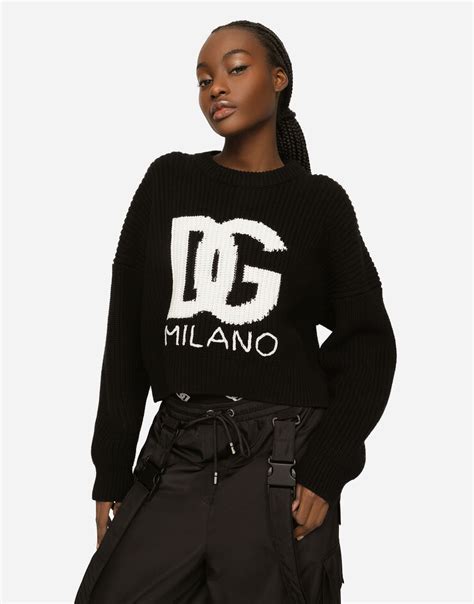 pull dolce gabbana femme|Pull Girocollo in Multicolor for Women .